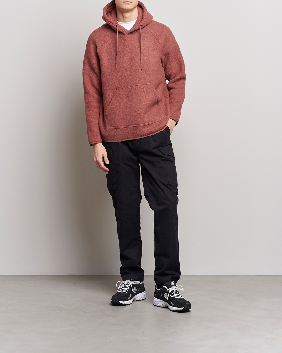 Men | Sweaters & Knitwear | Peak Performance | Fleece Hood Classic Clay