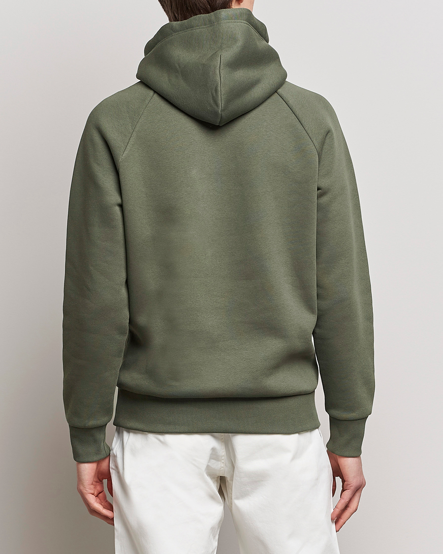 Men | Sweaters & Knitwear | Peak Performance | Original Small Logo Hood Pine Needel