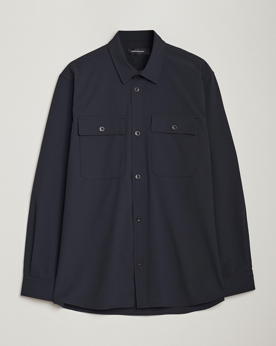 Men | Shirts | Peak Performance | M Strech Tech Shirt Black