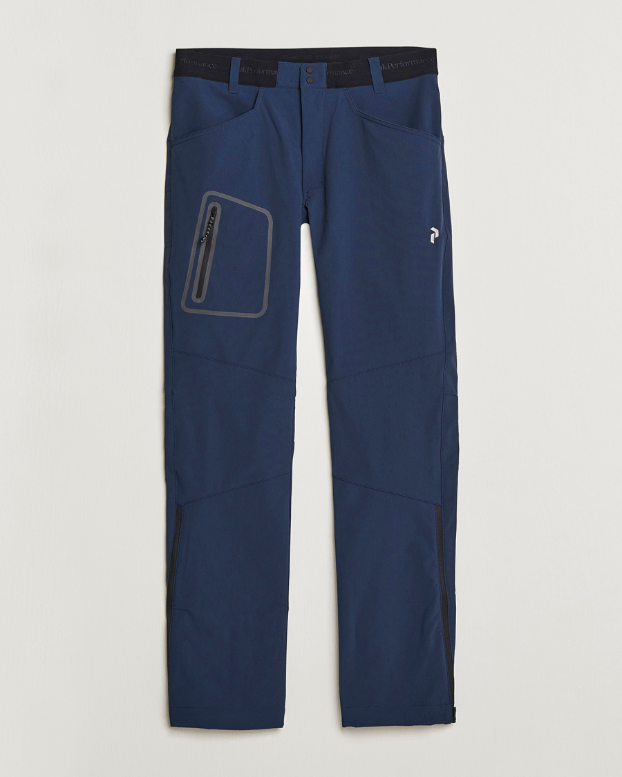 Men | Trousers | Peak Performance | Tech Light Woven Scale Pants Blue Shadow