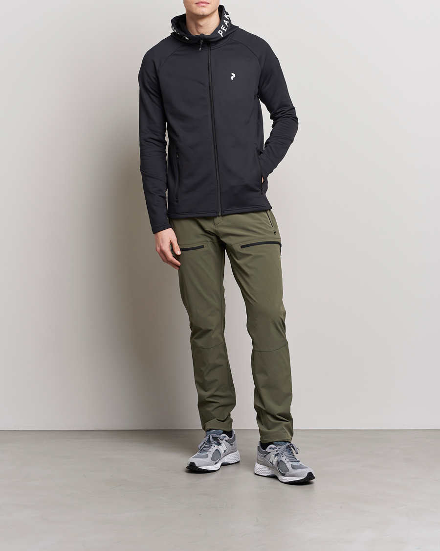 Men | Trousers | Peak Performance | Stretch Trek Pants Pine Needle
