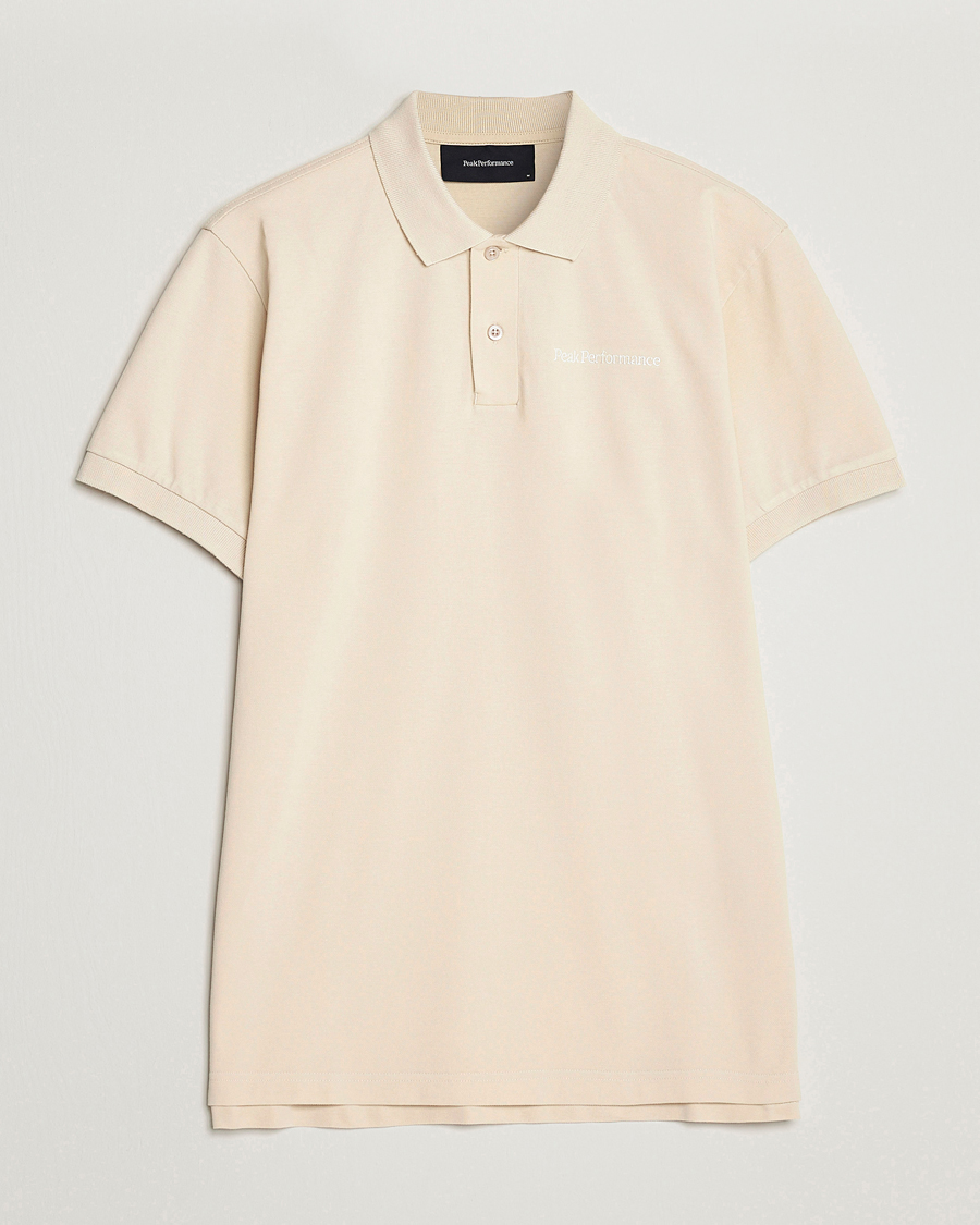 Men | Polo Shirts | Peak Performance | Original Polo Sand Fog