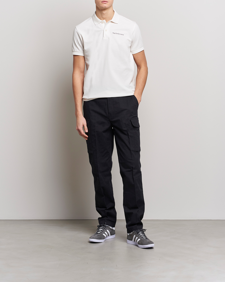 Men | Polo Shirts | Peak Performance | Original Polo Off White