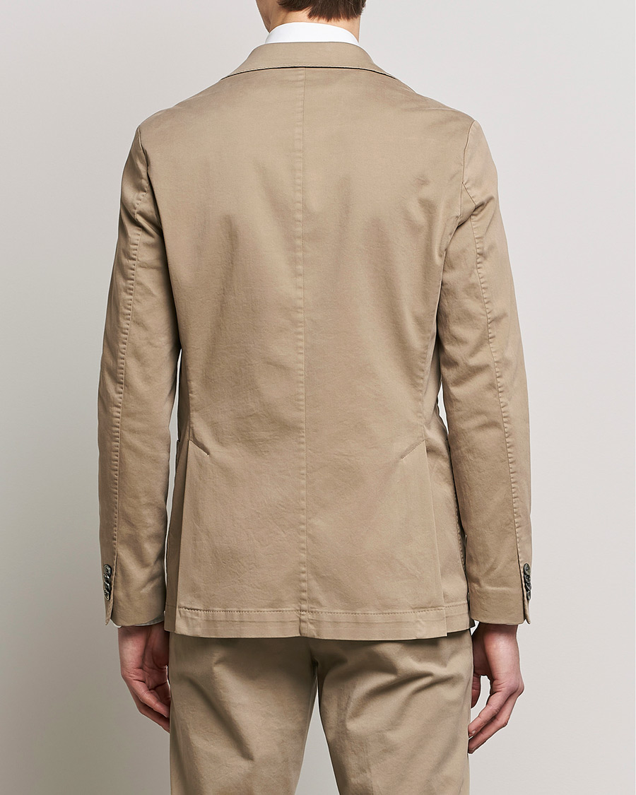 Men | Blazers | Oscar Jacobson | Egel Cotton Blazer Beige