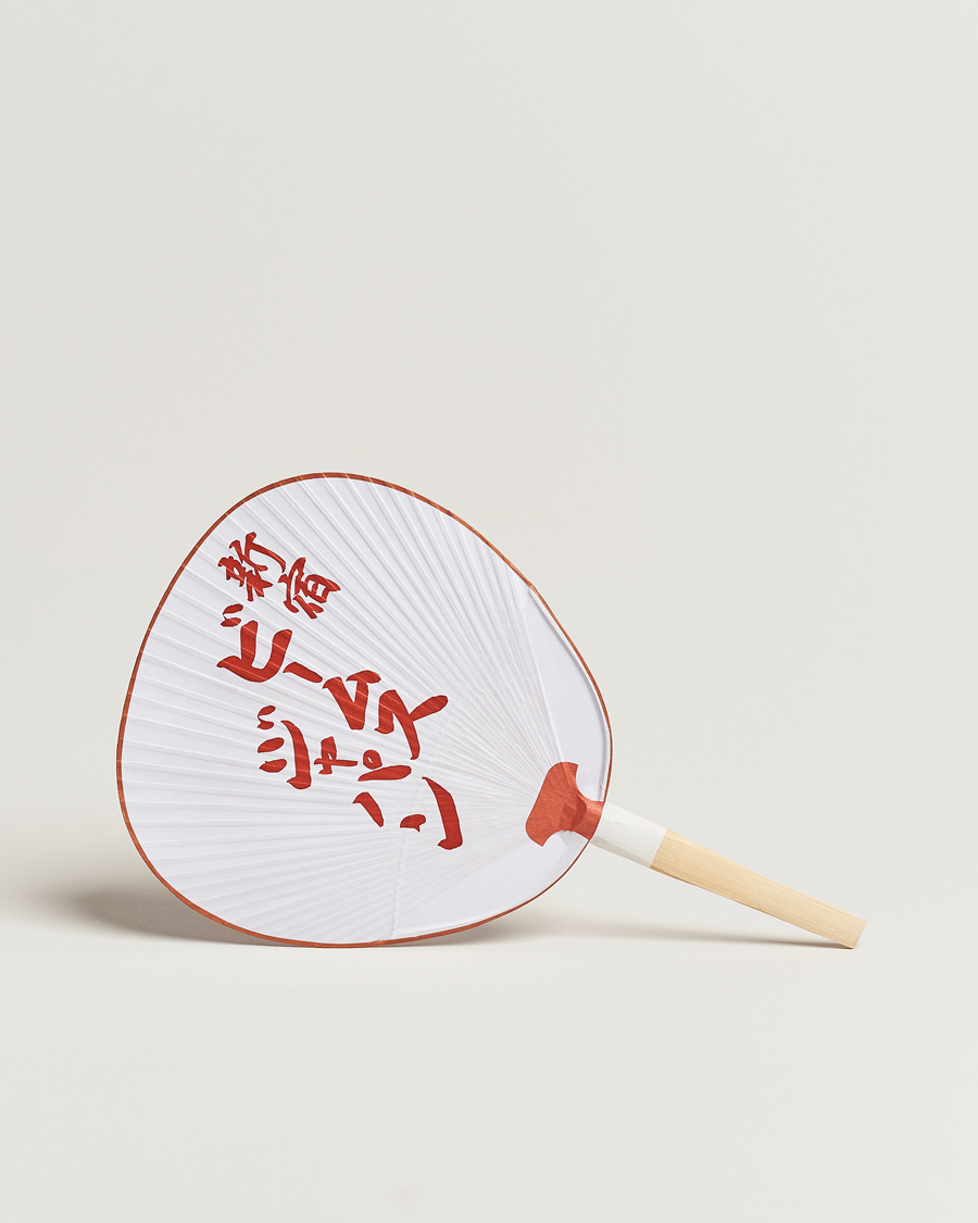 Men | Home | Beams Japan | Komaruyasumi Folding Fan White