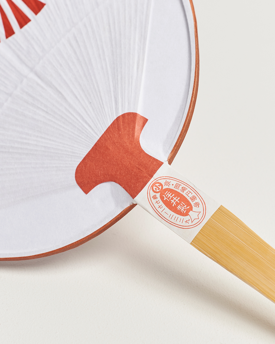 Men | Home | Beams Japan | Komaruyasumi Folding Fan White