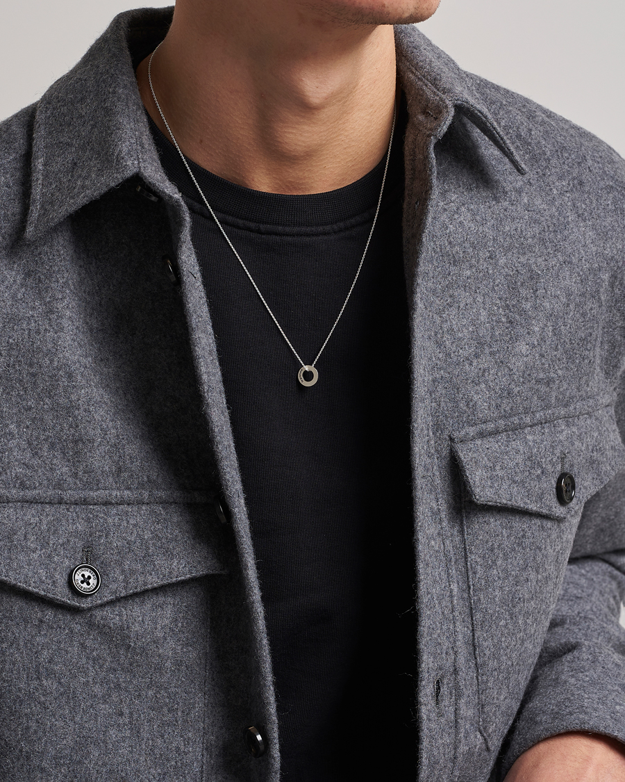 Men | LE GRAMME Circle Necklace Le 1.1 Sterling Silver | LE GRAMME | Circle Necklace Le 1.1 Sterling Silver