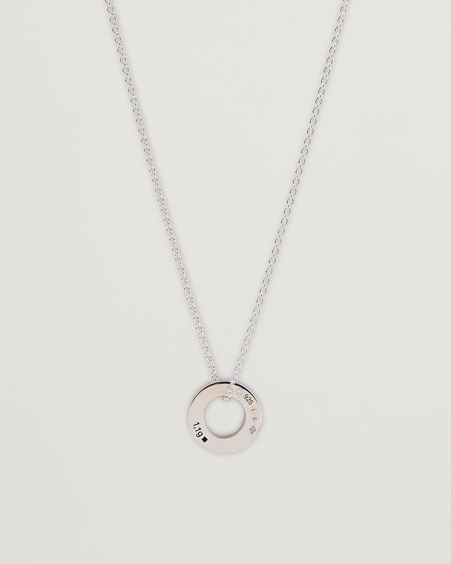 Men | LE GRAMME Circle Necklace Le 1.1 Sterling Silver | LE GRAMME | Circle Necklace Le 1.1 Sterling Silver