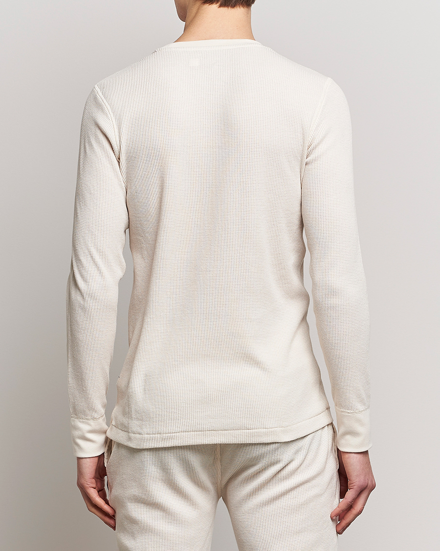 Men | T-Shirts | Polo Ralph Lauren | Waffle Long Sleeve Crew Neck Guide Cream