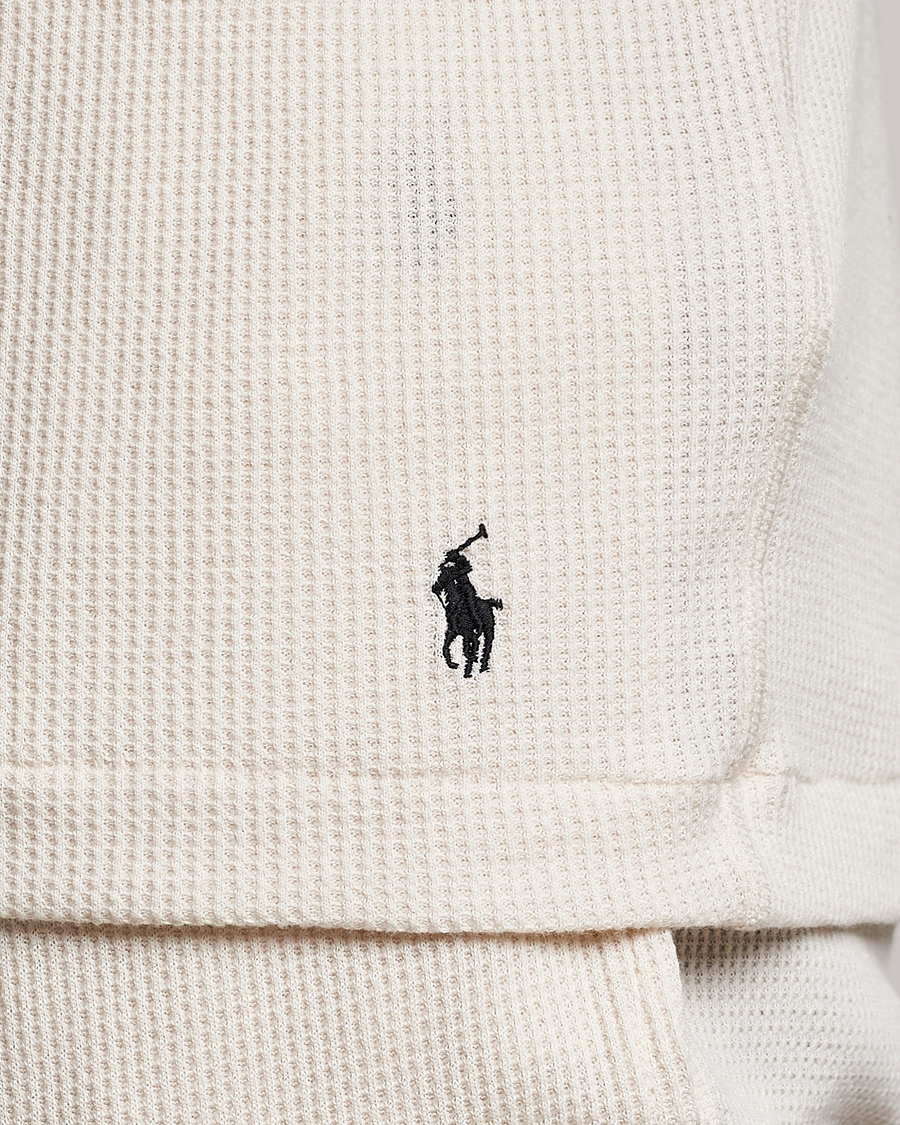 Men | T-Shirts | Polo Ralph Lauren | Waffle Long Sleeve Crew Neck Guide Cream