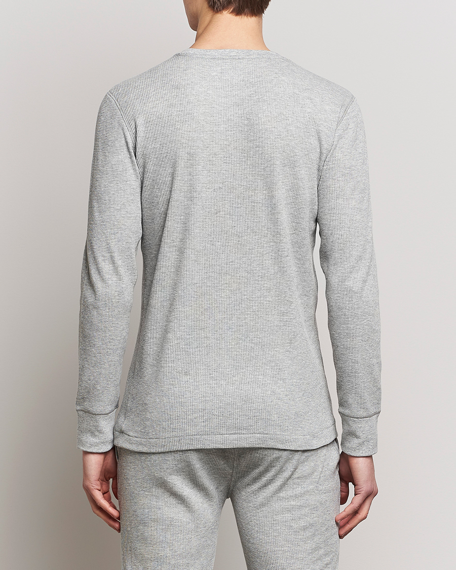 Men | T-Shirts | Polo Ralph Lauren | Waffle Long Sleeve Crew Neck Andover Heather