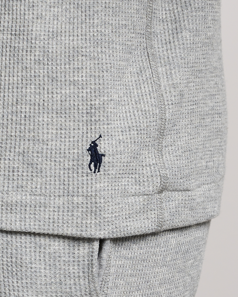 Men | T-Shirts | Polo Ralph Lauren | Waffle Long Sleeve Crew Neck Andover Heather