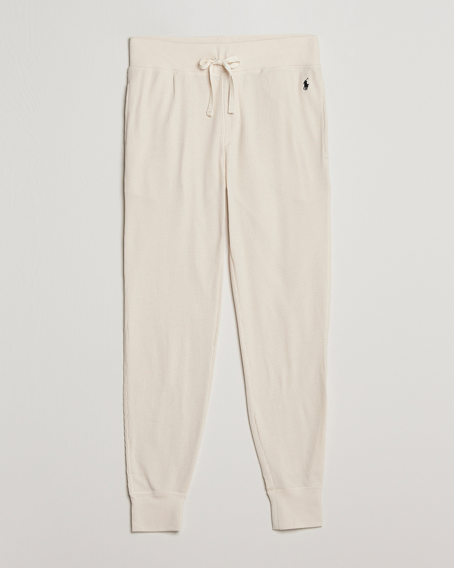 Men | Trousers | Polo Ralph Lauren | Waffle Sweatpants Guide Cream