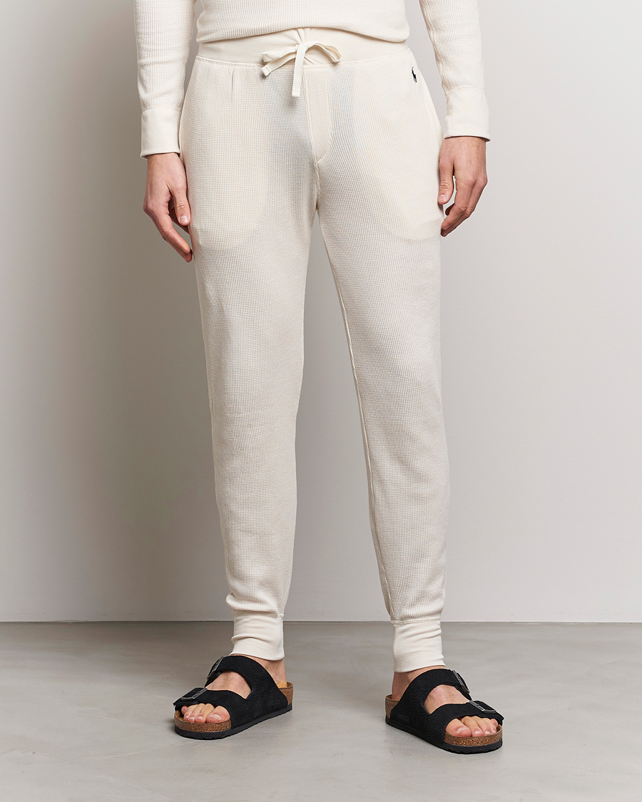 Men | Trousers | Polo Ralph Lauren | Waffle Sweatpants Guide Cream