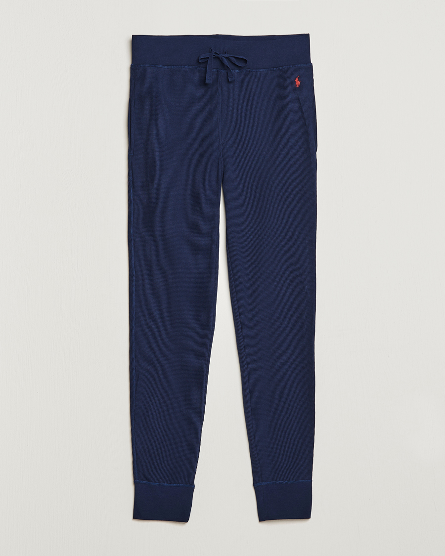 Men | Trousers | Polo Ralph Lauren | Waffle Sweatpants Cruise Navy