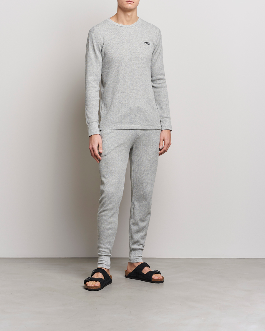 Men | Trousers | Polo Ralph Lauren | Waffle Sweatpants Andover Heather