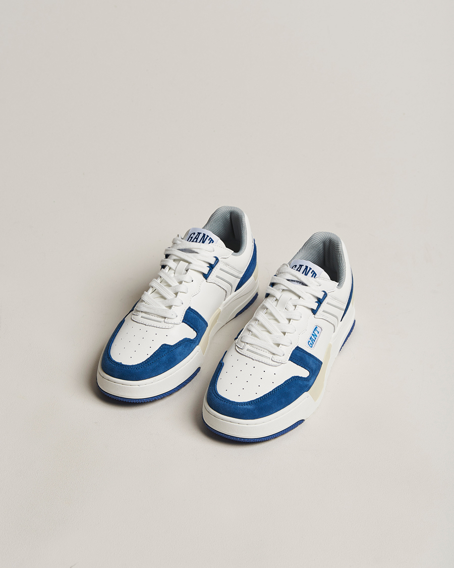 Men | White Sneakers | GANT | Brookpal Sneaker White/Blue