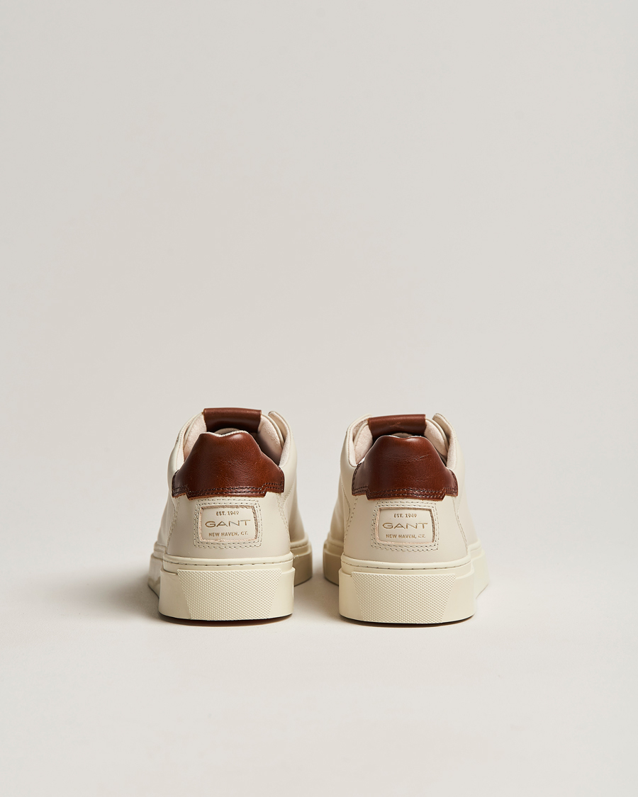 Men | GANT Mc Julien Leather Sneaker Light Beige/Cognac | GANT | Mc Julien Leather Sneaker Light Beige/Cognac