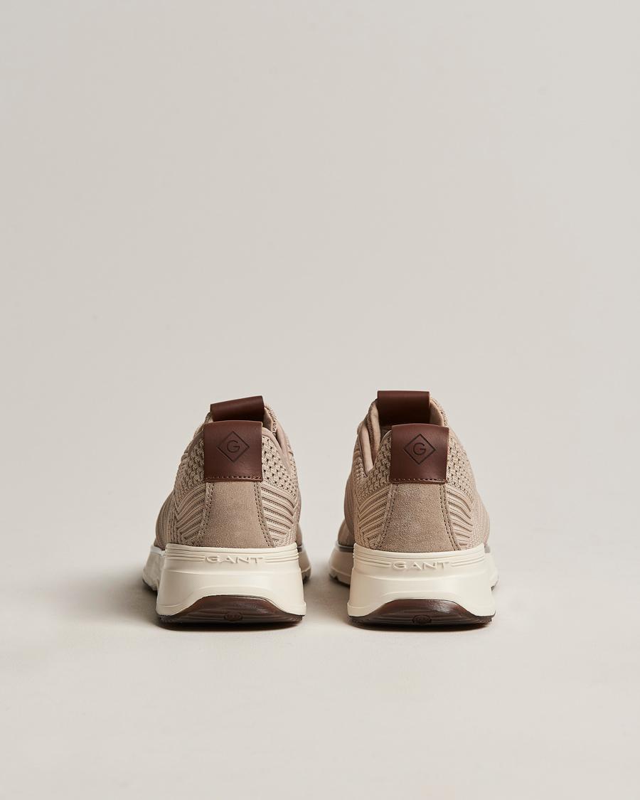 Men | GANT Beeker Mesh Sneaker Taupe | GANT | Beeker Mesh Sneaker Taupe
