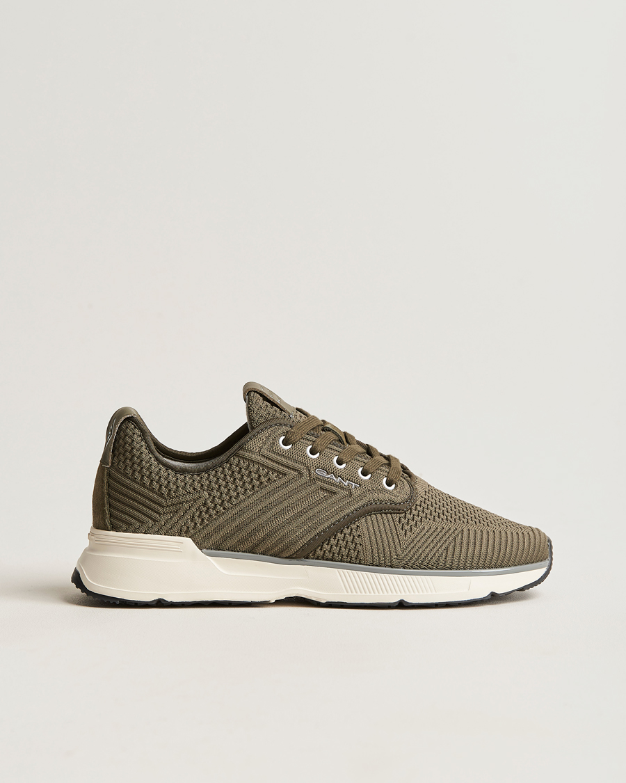 Men | GANT Beeker Mesh Sneaker Ivy Green | GANT | Beeker Mesh Sneaker Ivy Green