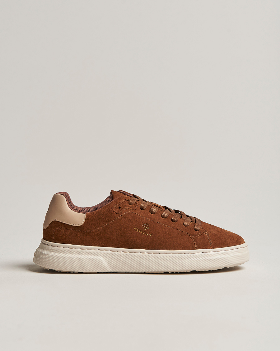 Men | GANT Joree Lightweight Suede Sneaker Cognac | GANT | Joree Lightweight Suede Sneaker Cognac