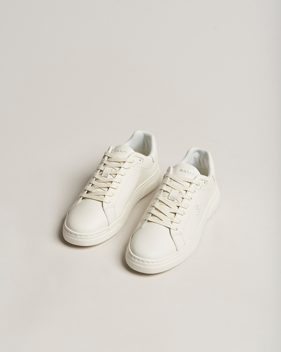 Men | GANT Joree Lightweight Leather Sneaker White | GANT | Joree Lightweight Leather Sneaker White