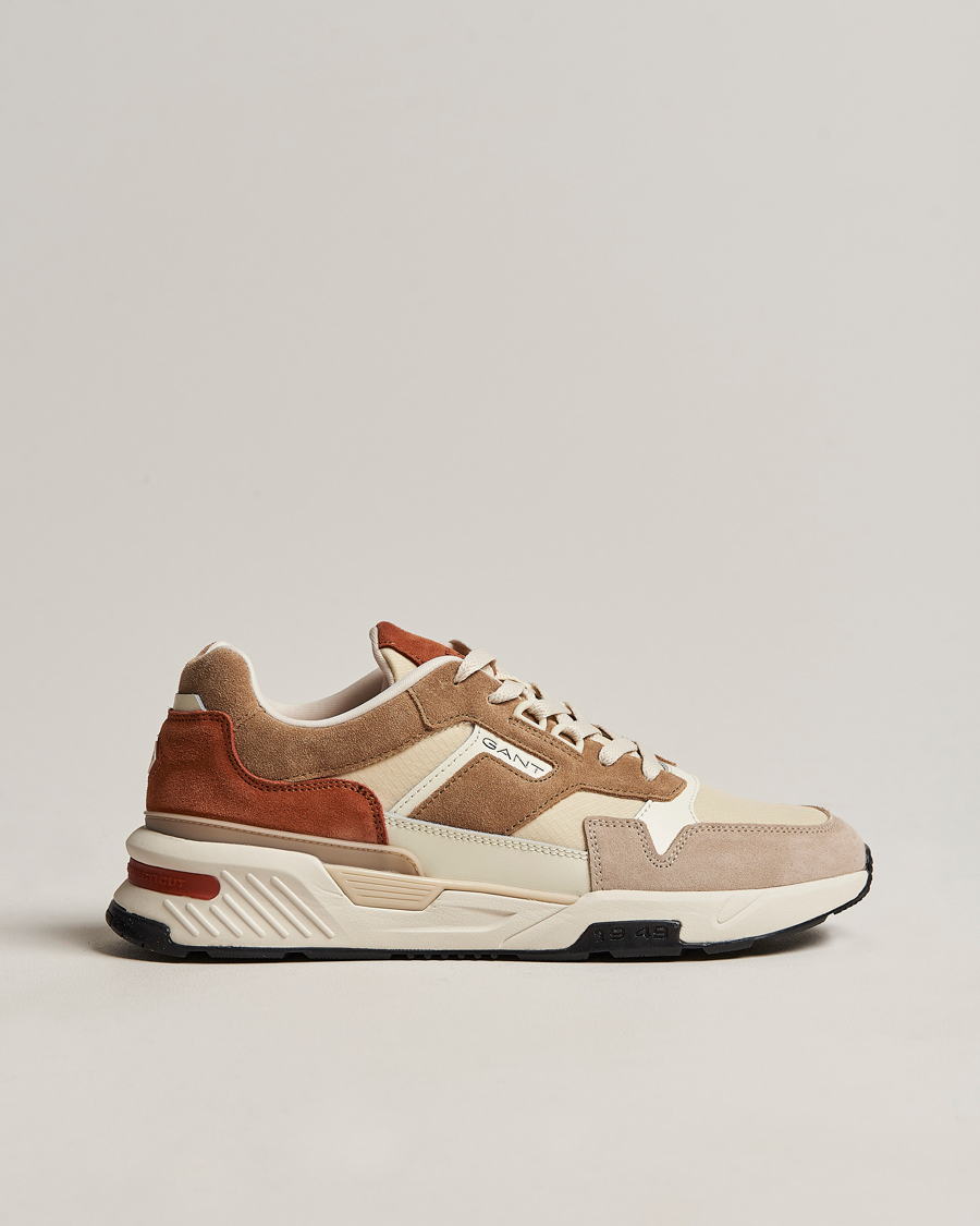 Men | GANT Carst Running Sneaker Beige/Earth | GANT | Carst Running Sneaker Beige/Earth