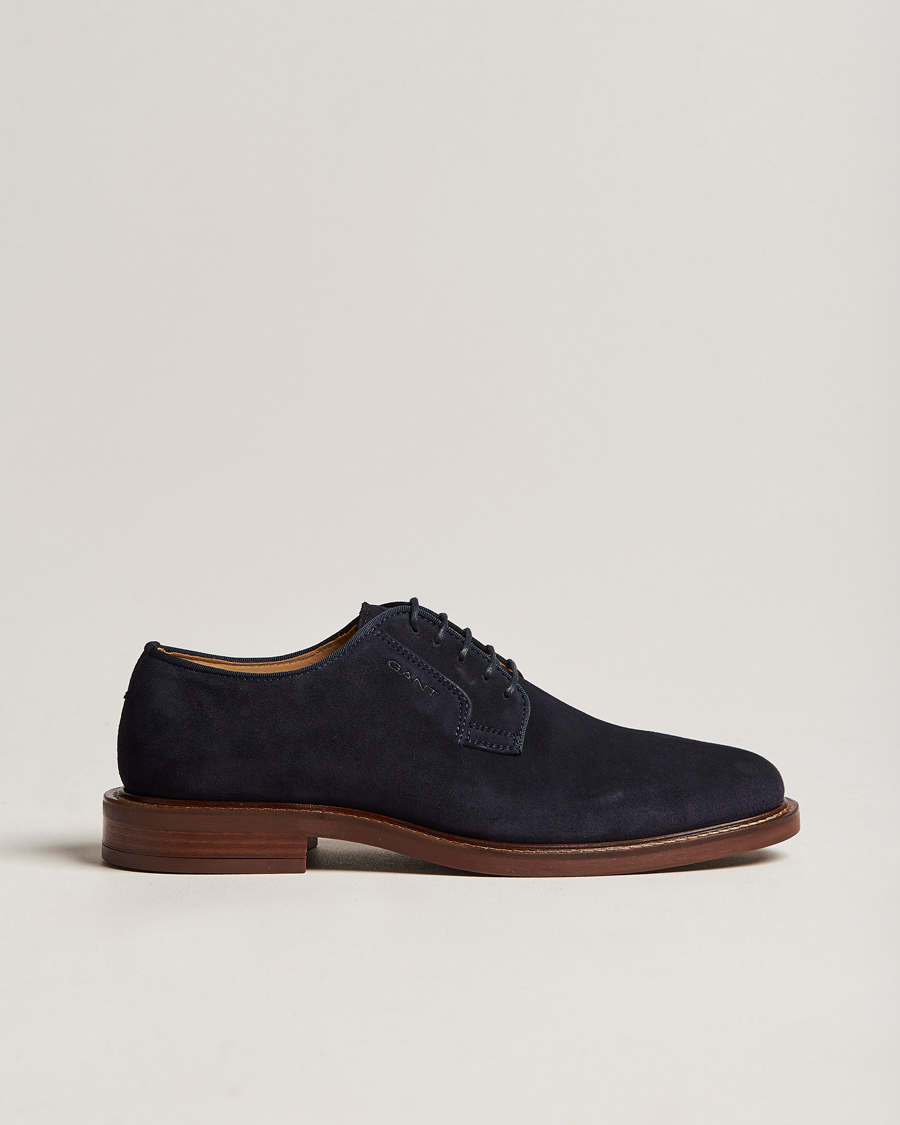 Men | GANT St Akron Suede Derby Marine | GANT | St Akron Suede Derby Marine