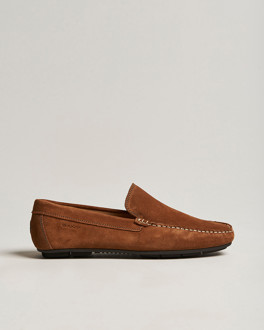 Men | GANT Mc Bay Suede Car Shoe Cognac | GANT | Mc Bay Suede Car Shoe Cognac