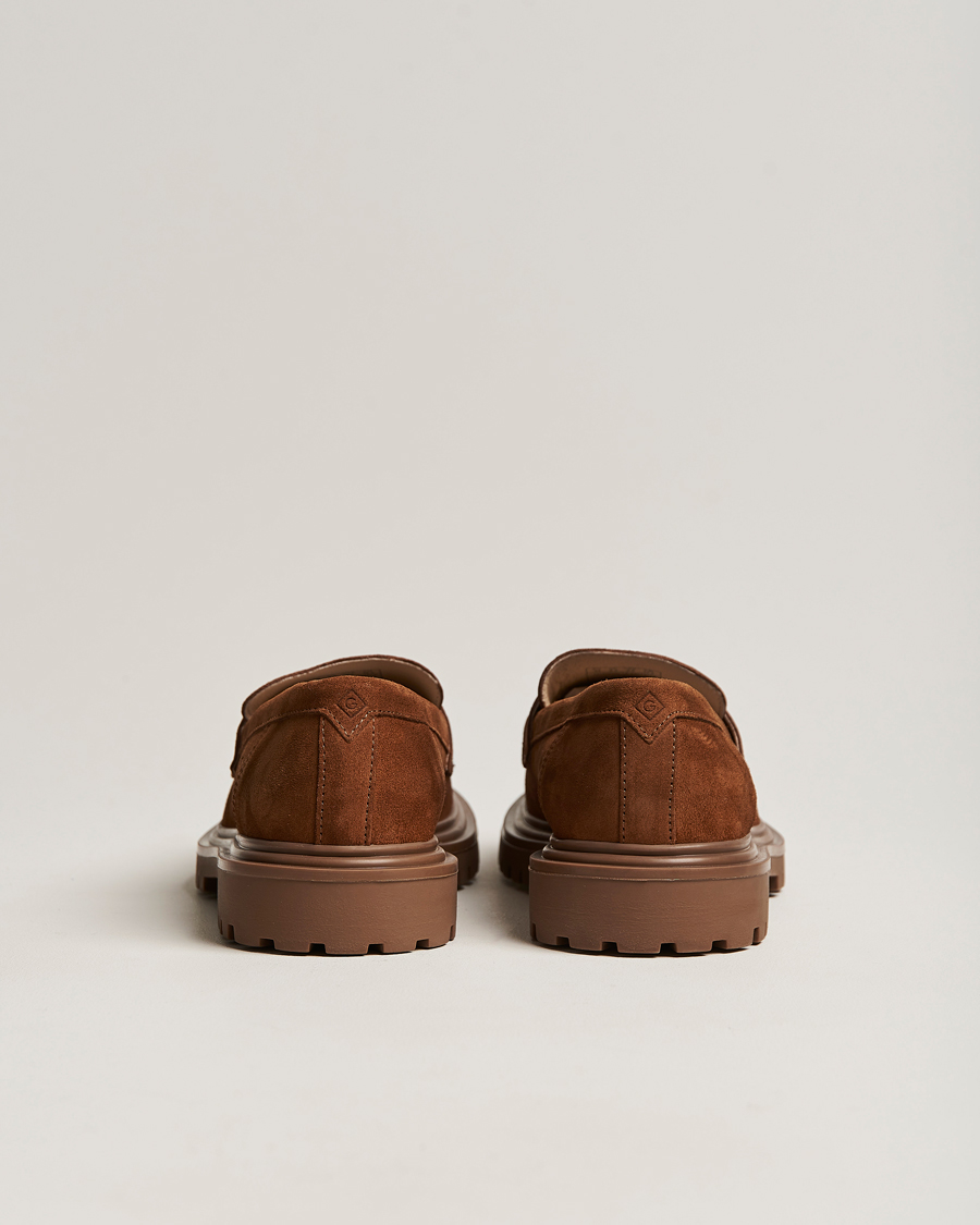 Men | GANT Jackmote Suede Loafer Cognac | GANT | Jackmote Suede Loafer Cognac