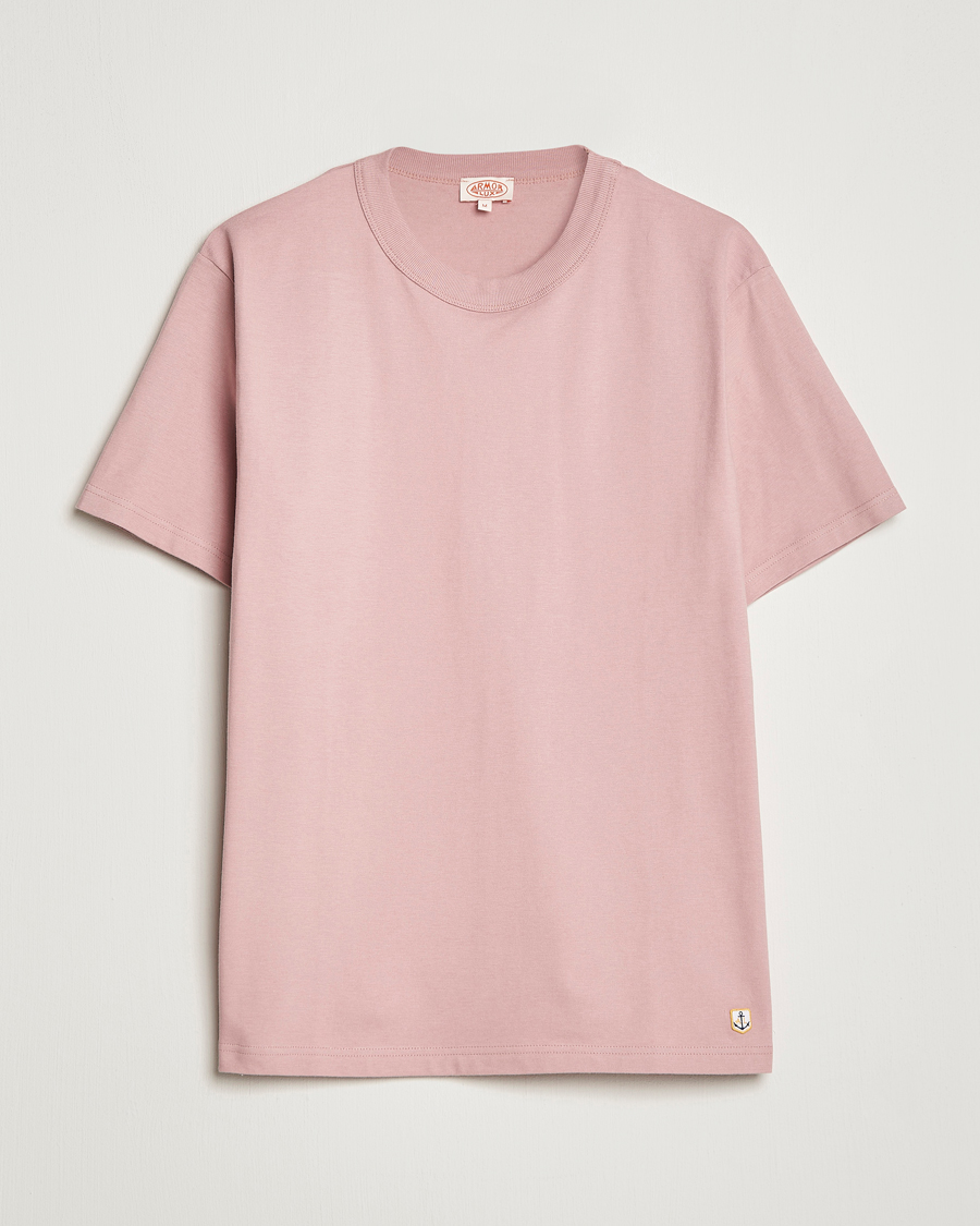 Men | T-Shirts | Armor-lux | Callac T-Shirt Antic Pink