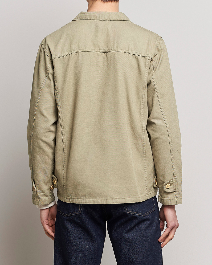 Men | Shirts | Armor-lux | Veste Pecheur Heritage Overshirt  Argile