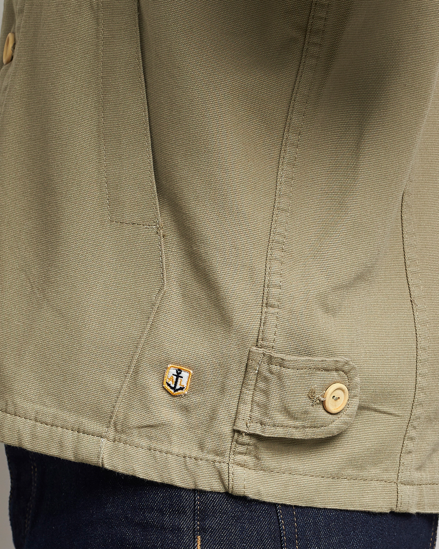 Men | Shirts | Armor-lux | Veste Pecheur Heritage Overshirt  Argile