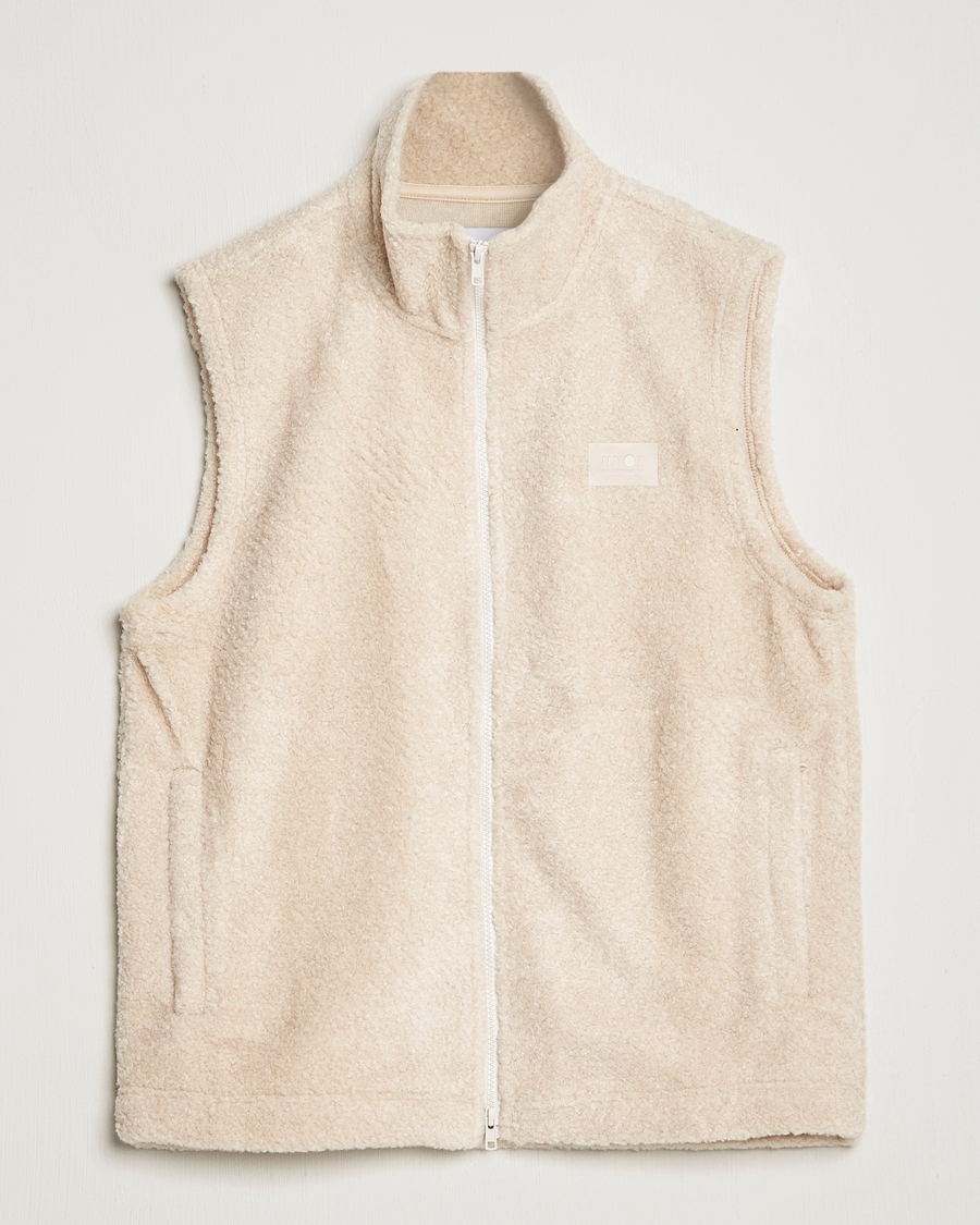 Men | Sweaters & Knitwear | NN07 | Nil Pile Vest Ecru