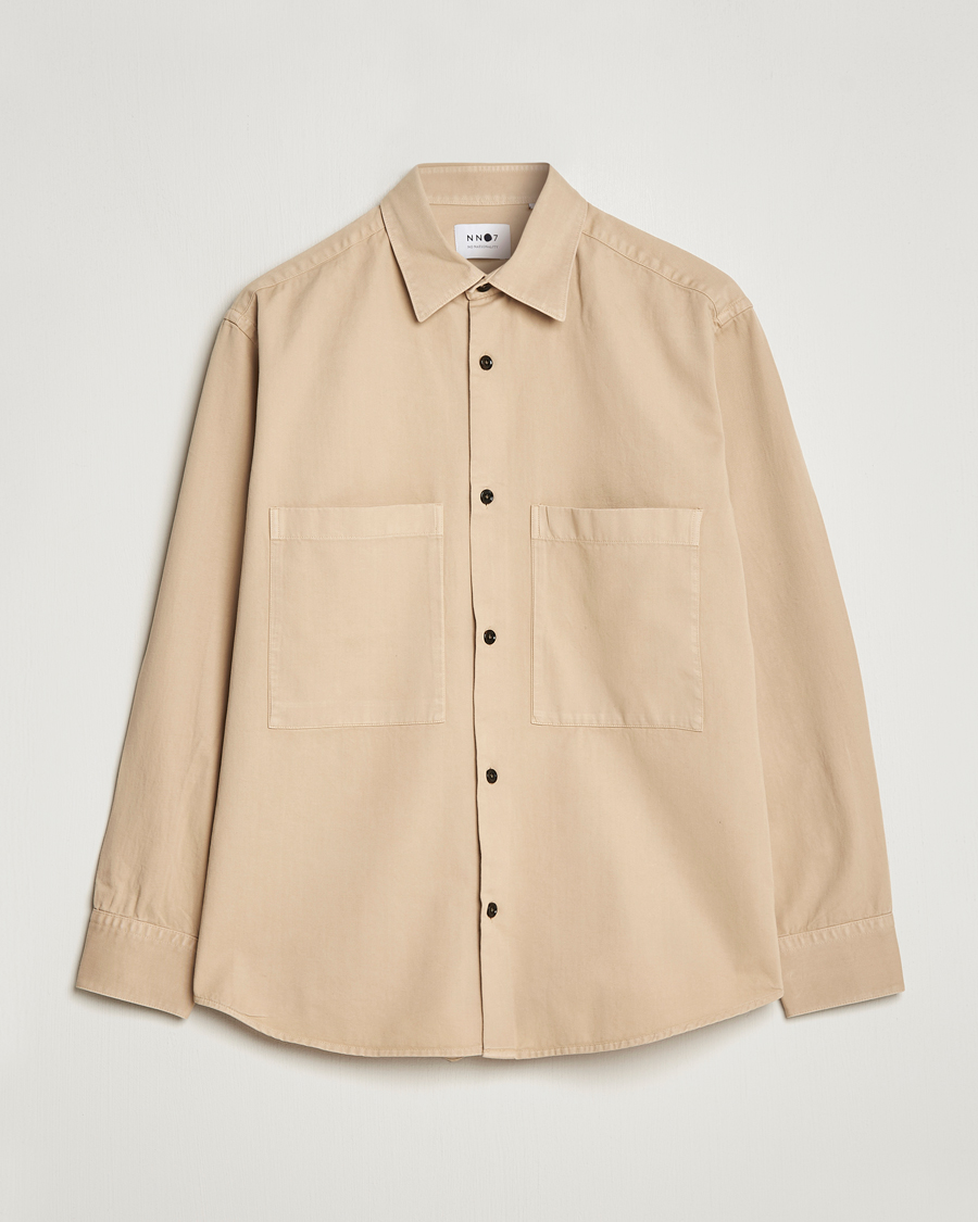 Men | Shirts | NN07 | Freddy Pocket Overshirt Light Khaki