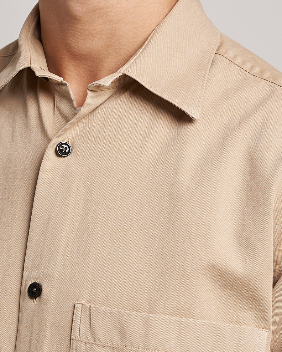 Men | Shirts | NN07 | Freddy Pocket Overshirt Light Khaki