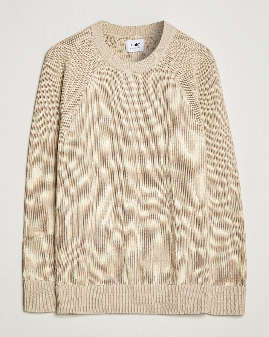 Men | Sweaters & Knitwear | NN07 | Jacobo Cotton Knitted Sweater Off White