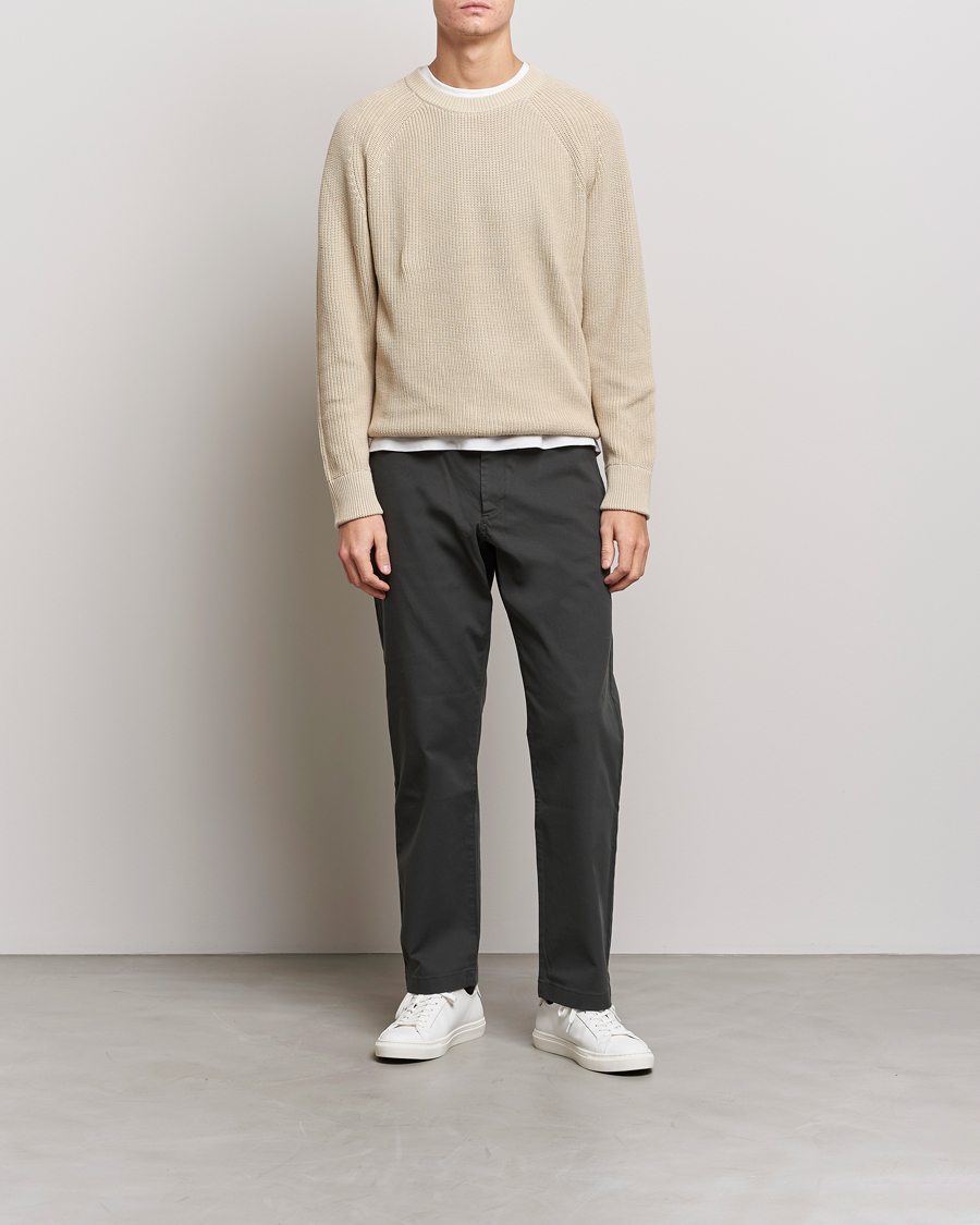Men | Sweaters & Knitwear | NN07 | Jacobo Cotton Knitted Sweater Off White