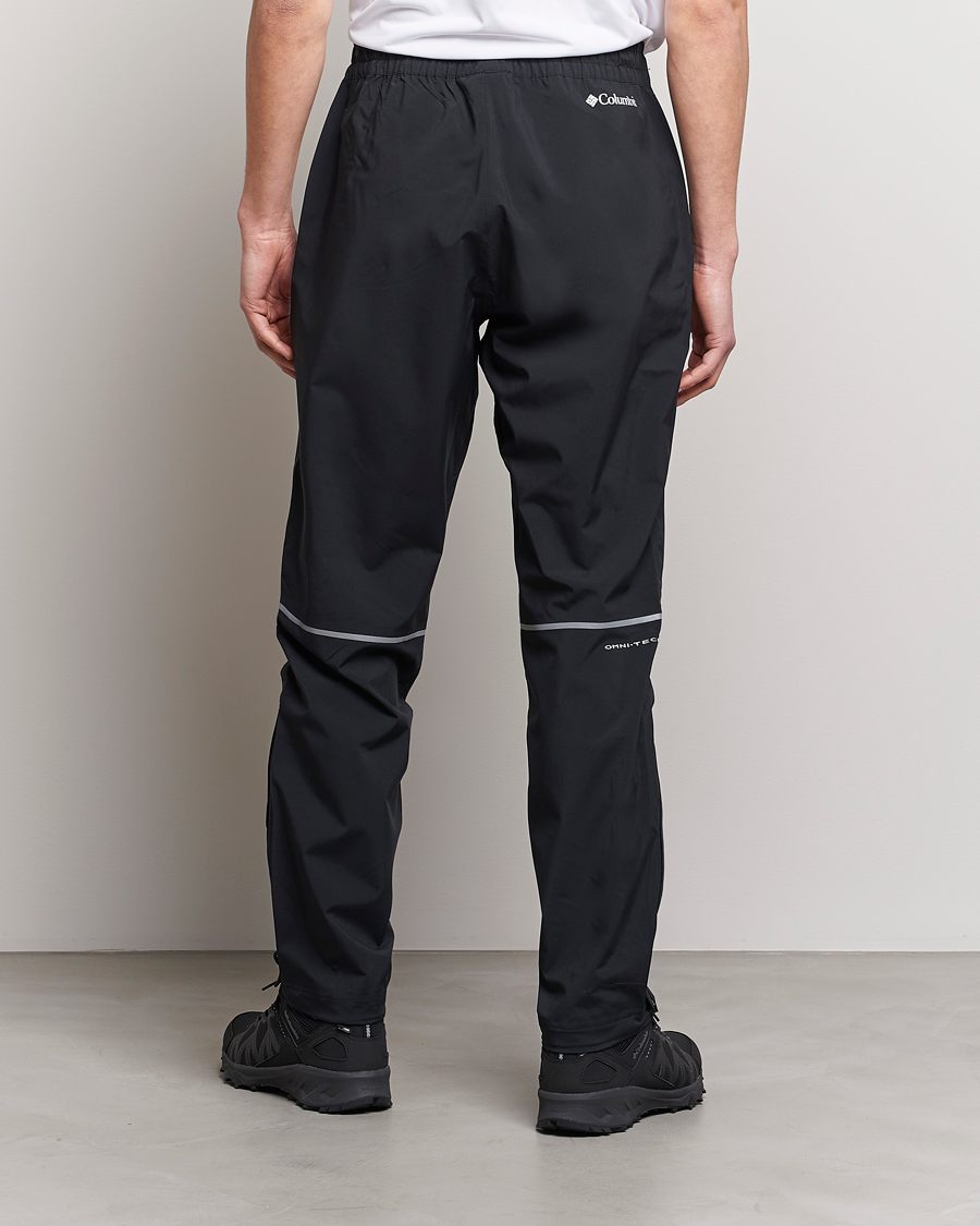 Men | Trousers | Columbia | Hazy Trail Rain Pants Black