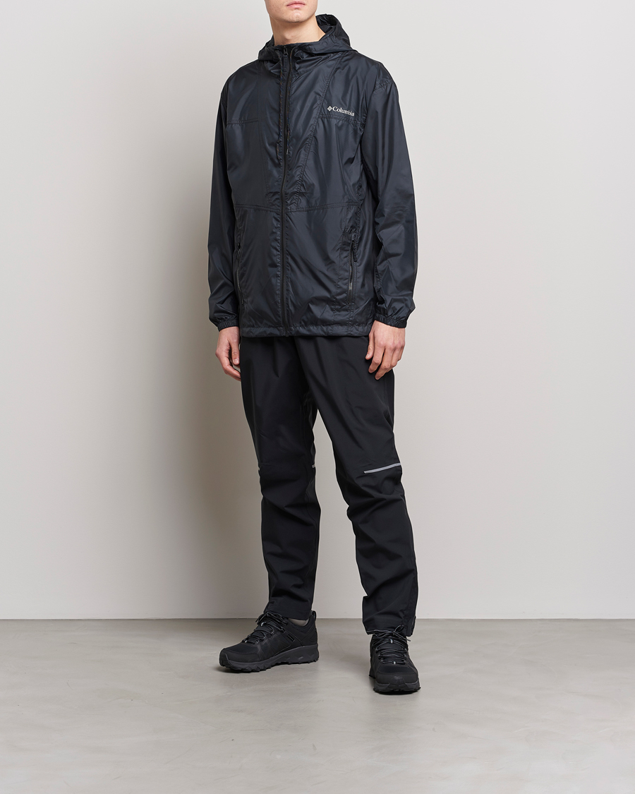 Men | Coats & Jackets | Columbia | Trail Traveler Windbreaker Black