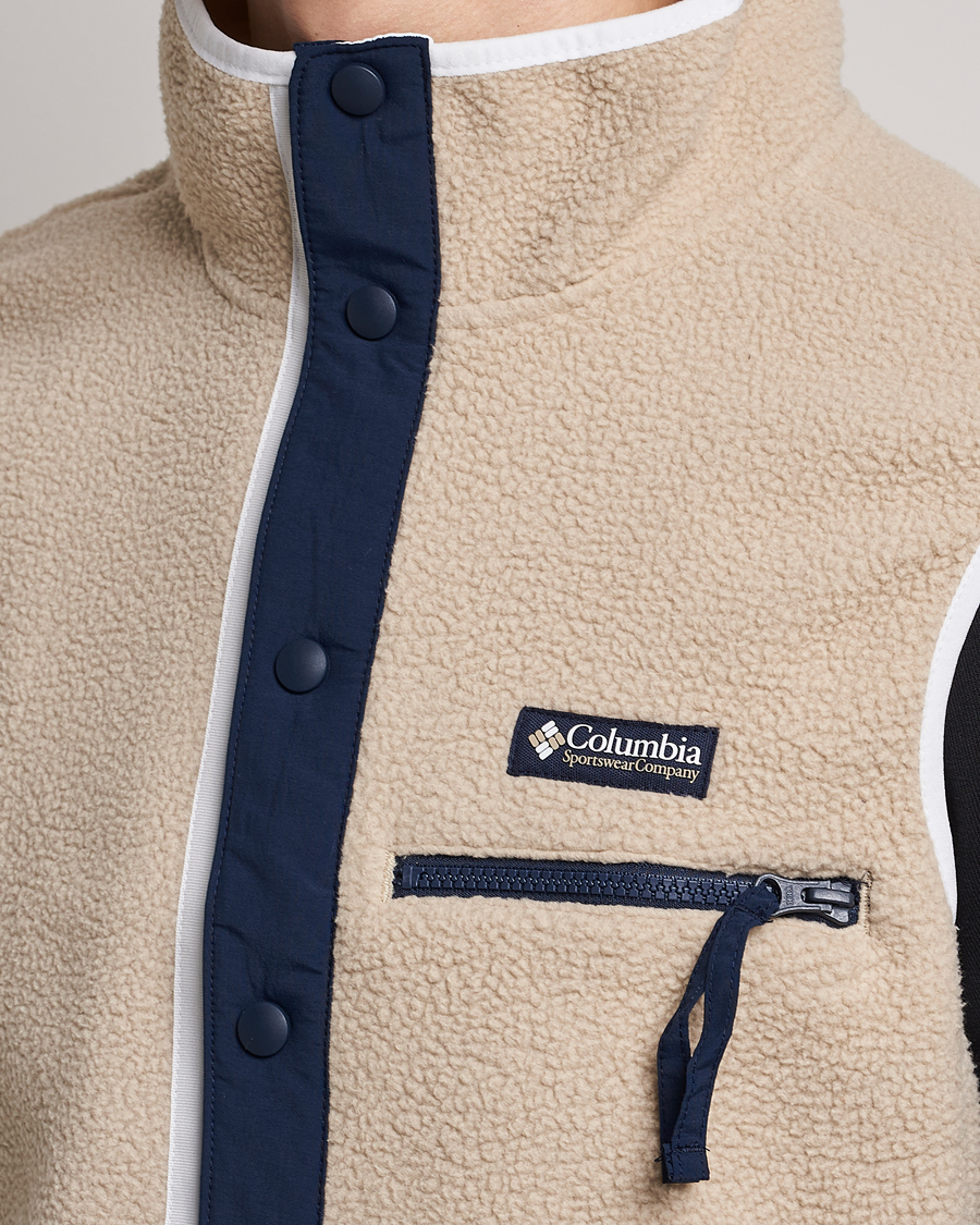 Men | Sweaters & Knitwear | Columbia | Helvetia Fleece Vest Ancient Fossil
