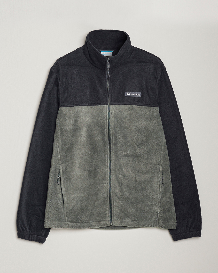 Men | Sweaters & Knitwear | Columbia | Steens Mountain Full Zip 2.0 Fleece Black/Grill