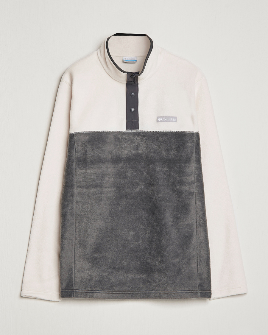 Men | Sweaters & Knitwear | Columbia | Steens Mountain Half Snap 2.0 Fleece Shark/Chalk/Shark