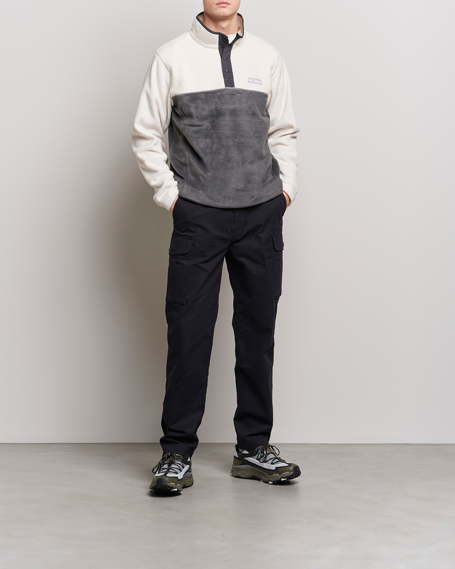 Men | Sweaters & Knitwear | Columbia | Steens Mountain Half Snap 2.0 Fleece Shark/Chalk/Shark