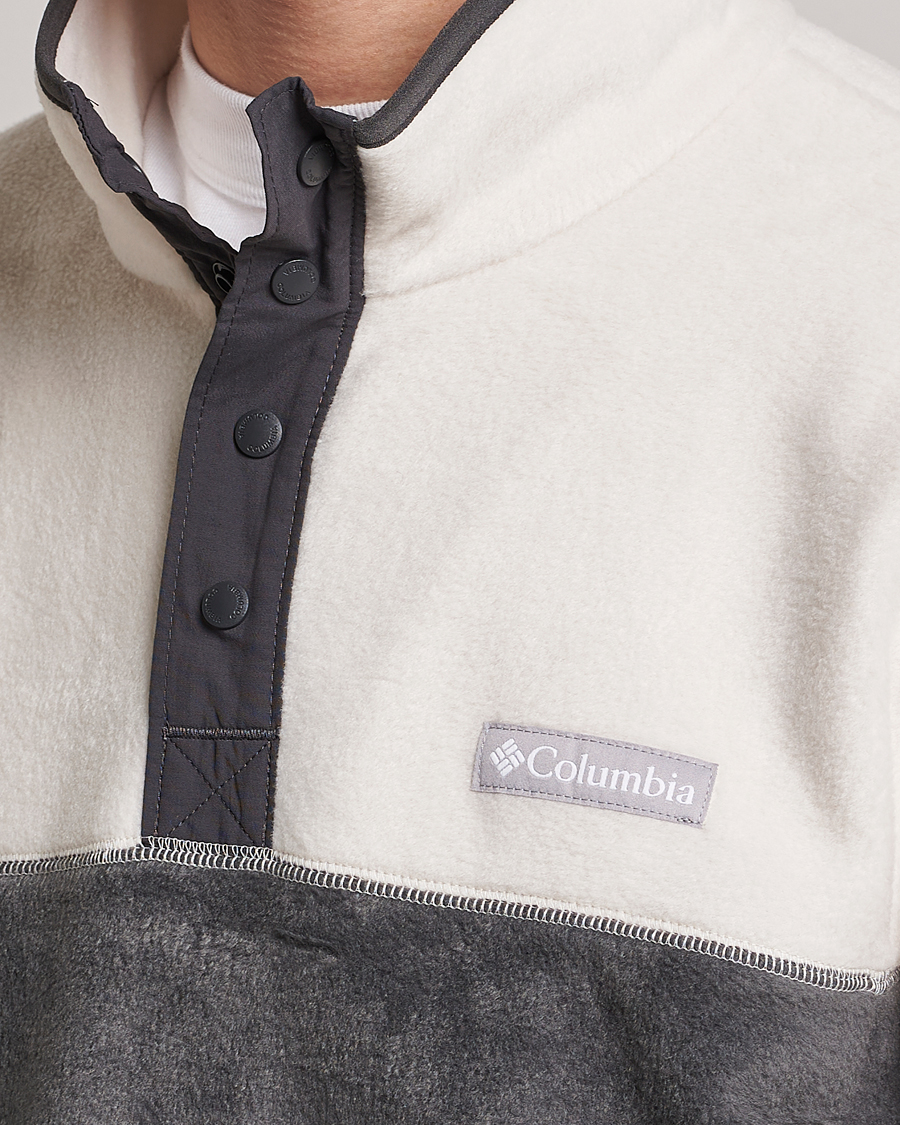 Men | Sweaters & Knitwear | Columbia | Steens Mountain Half Snap 2.0 Fleece Shark/Chalk/Shark