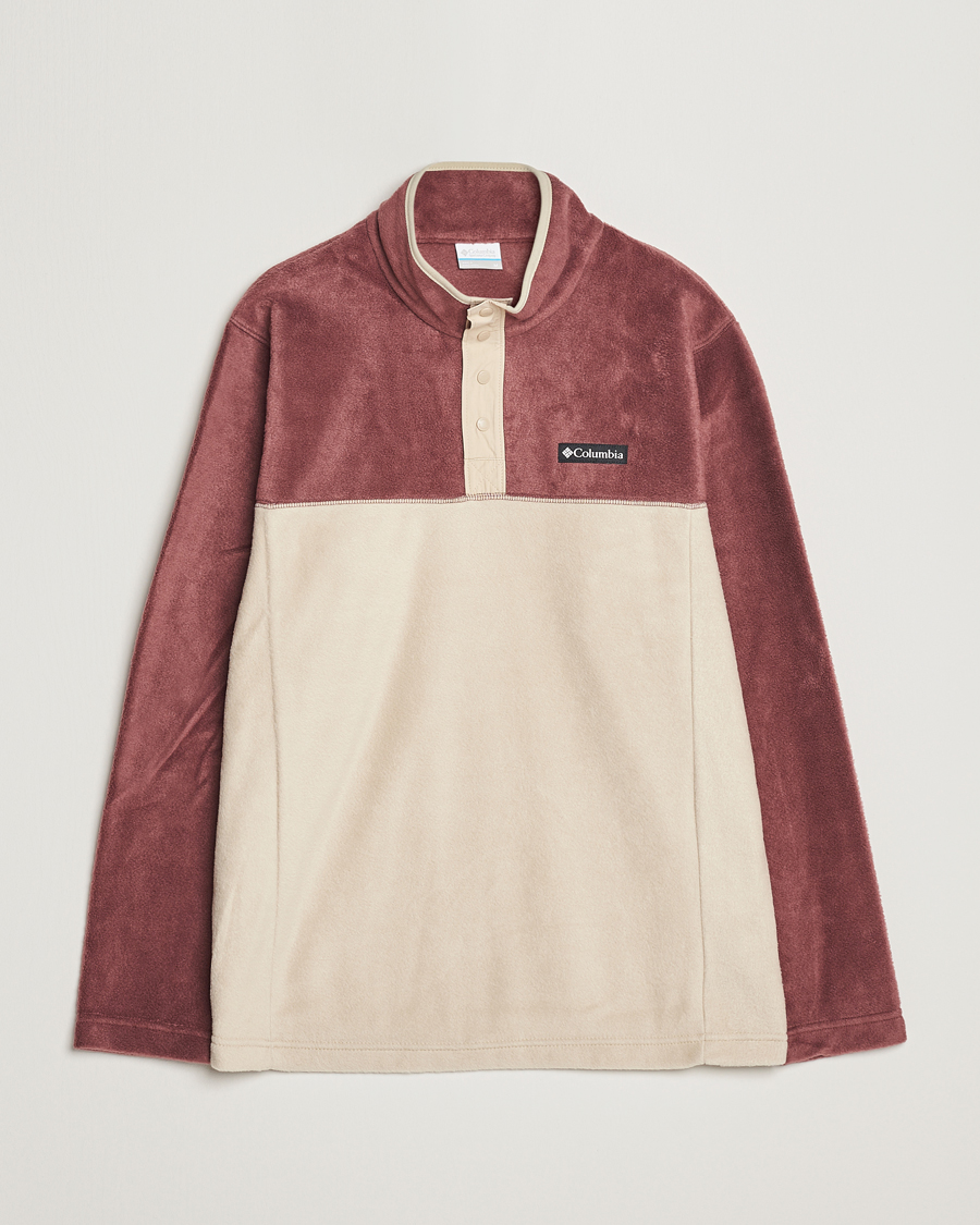 Men | Sweaters & Knitwear | Columbia | Steens Mountain Half Snap 2.0 Fleece Light Raisin