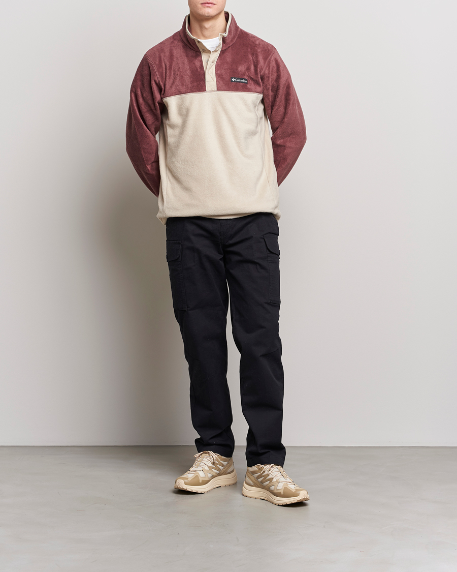 Men | Sweaters & Knitwear | Columbia | Steens Mountain Half Snap 2.0 Fleece Light Raisin