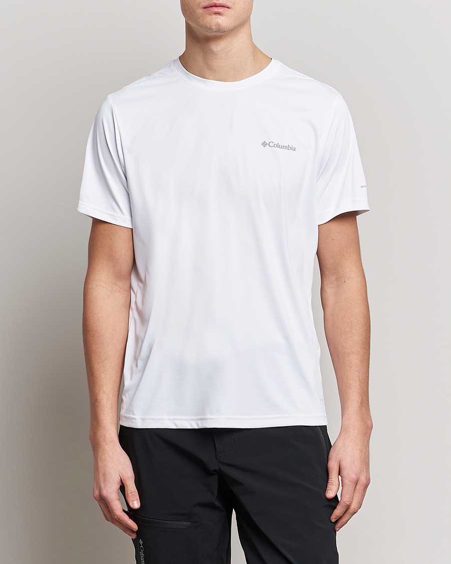 Men | Short Sleeve T-shirts | Columbia | Hike Function T-shirt White