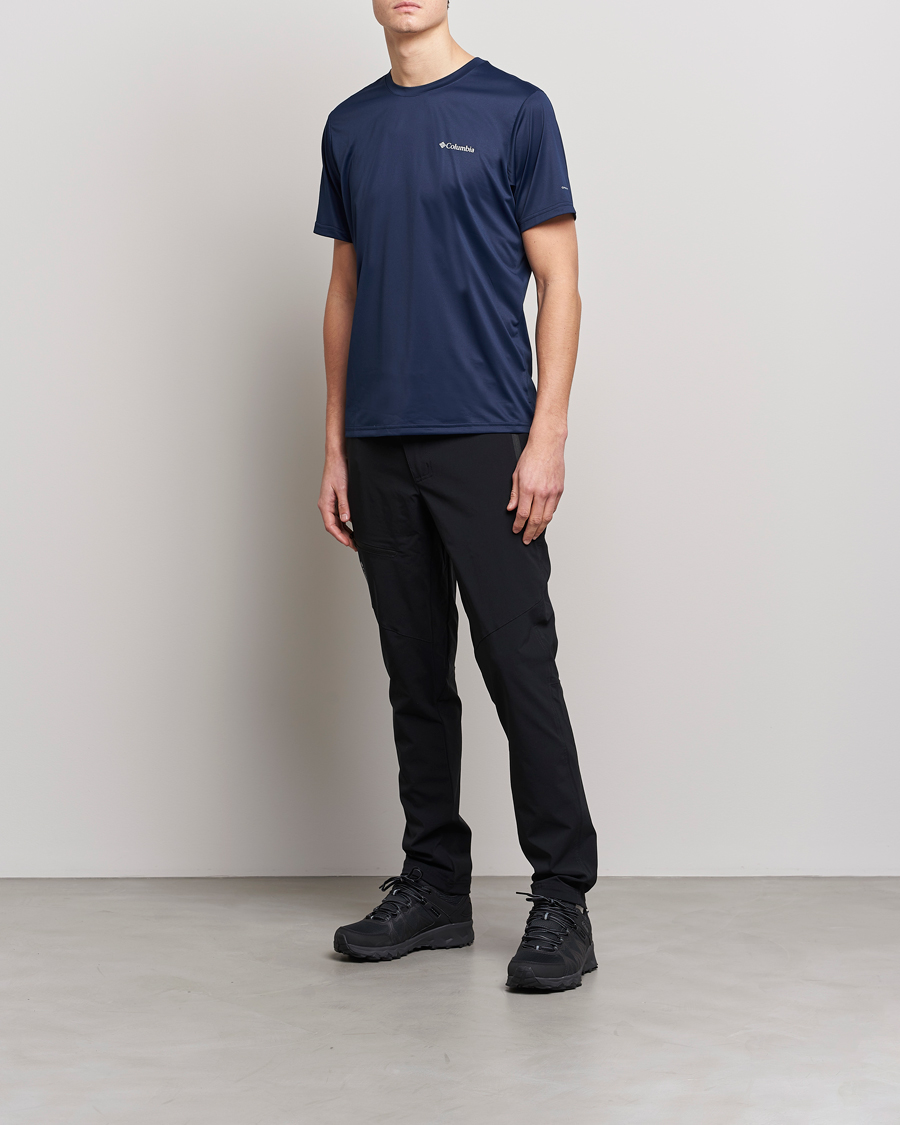 Men | T-Shirts | Columbia | Hike Function T-shirt Collegiate Navy
