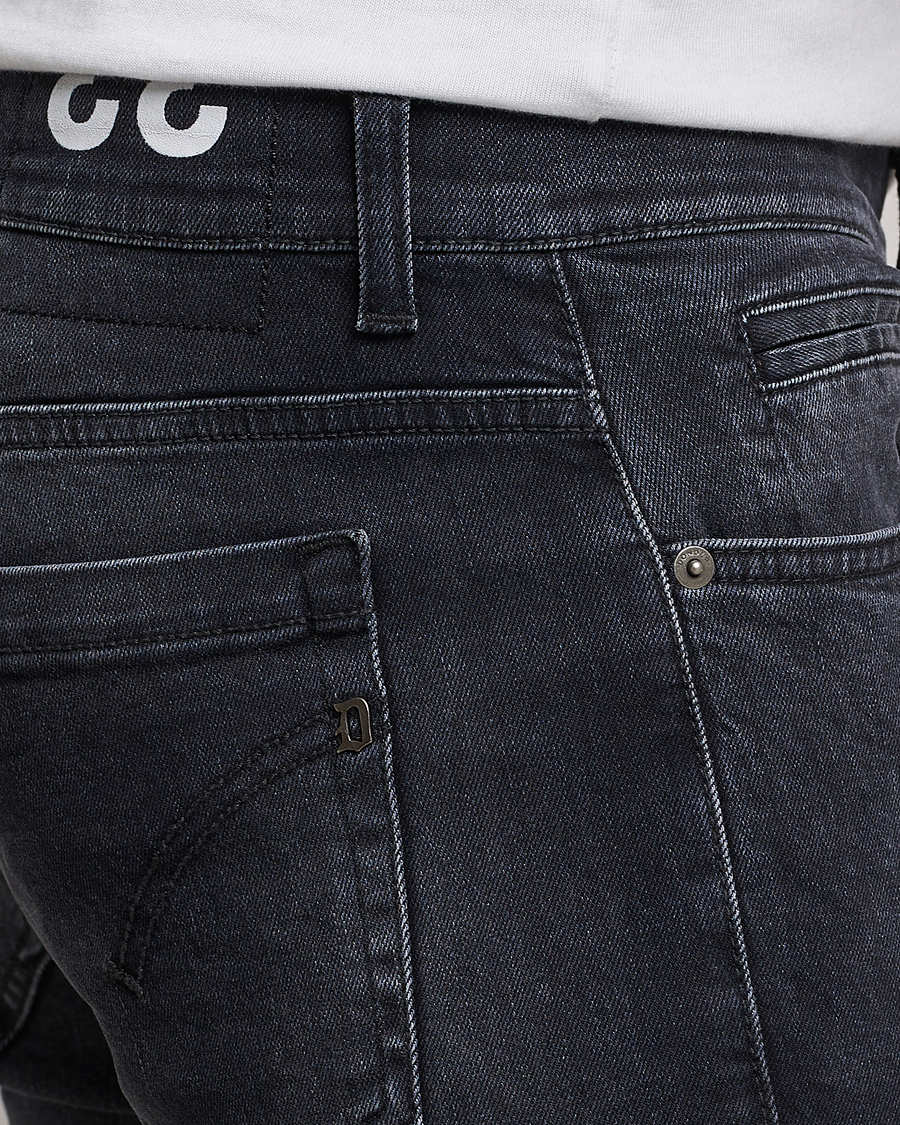 Men | Jeans | Dondup | George Jeans Worn Black